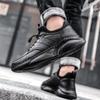 Men Shoes  New Autumn Winter Shoes Keep Warm Sneakers Men Casual Shoes Soft Walking Shoes Genuine Leather Shoes Plus Size 48