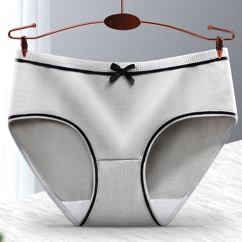 Japanese-Style Mid-Waist Women's Panties – Comfortable, Cute, Plus-Size Options for Teens