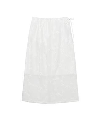 Eilubeu Pure See-Through Skirt Aashsk101A