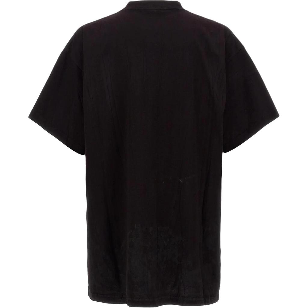 Balenciaga FW24 T Shirt Women's Black (Unisex) T-Shirts 787349TQVT19034