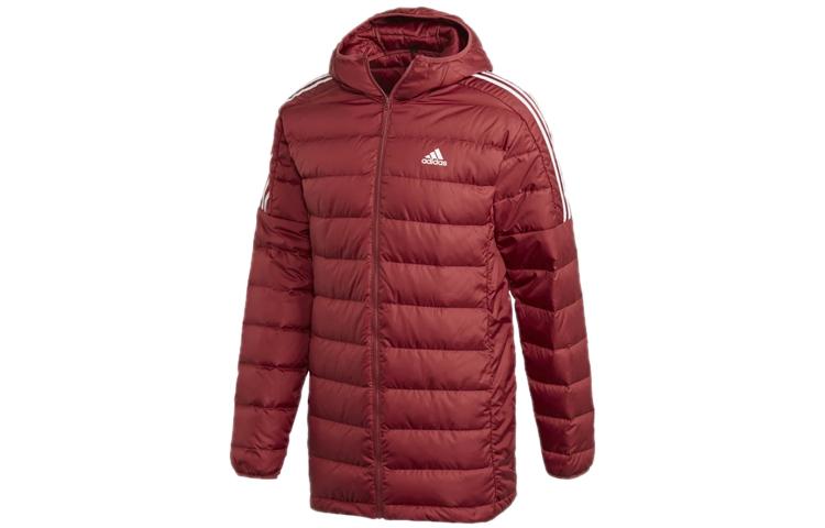 Adidas Down Jackets Men s Red Hooded Moderate Other GH4606 S