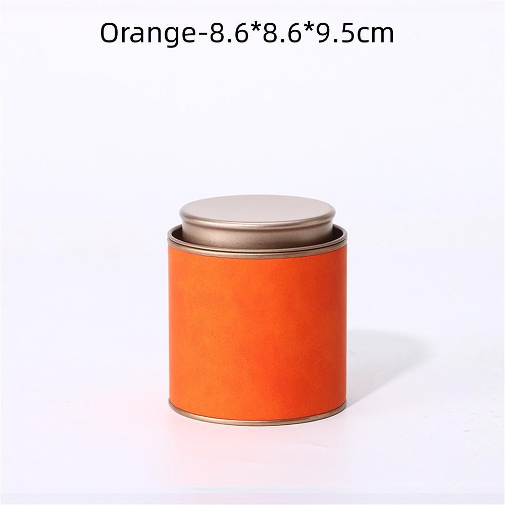Mini Tea Caddy Sealed Storage Tank Portable Travel Tea Boxes Tea Tin Containers Coffee Canister Kitchen Spice Candy Jar