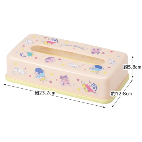 Skater Tissue Paper Storage Container for Soft Packs, Crayon Shin-chan, TSST0-A