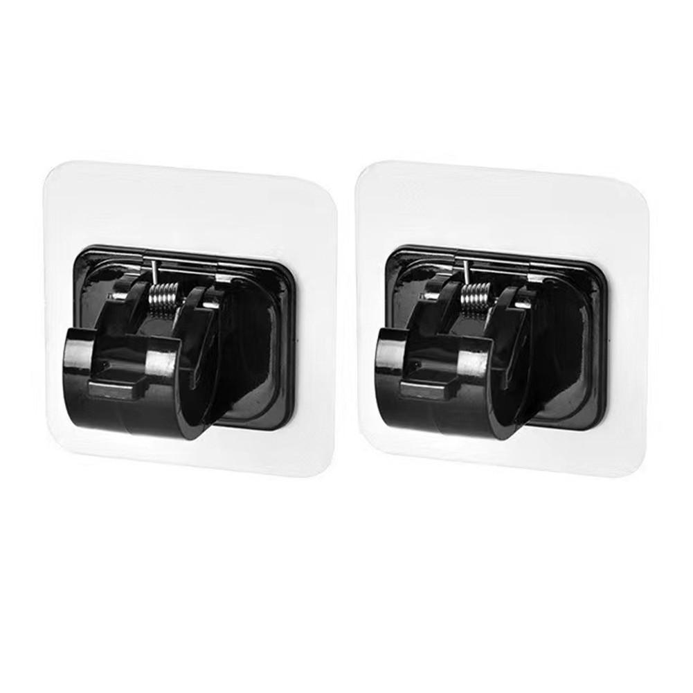 

Компактный зажим для шторного карниза, держатель для штор на дверь Black 2pcs