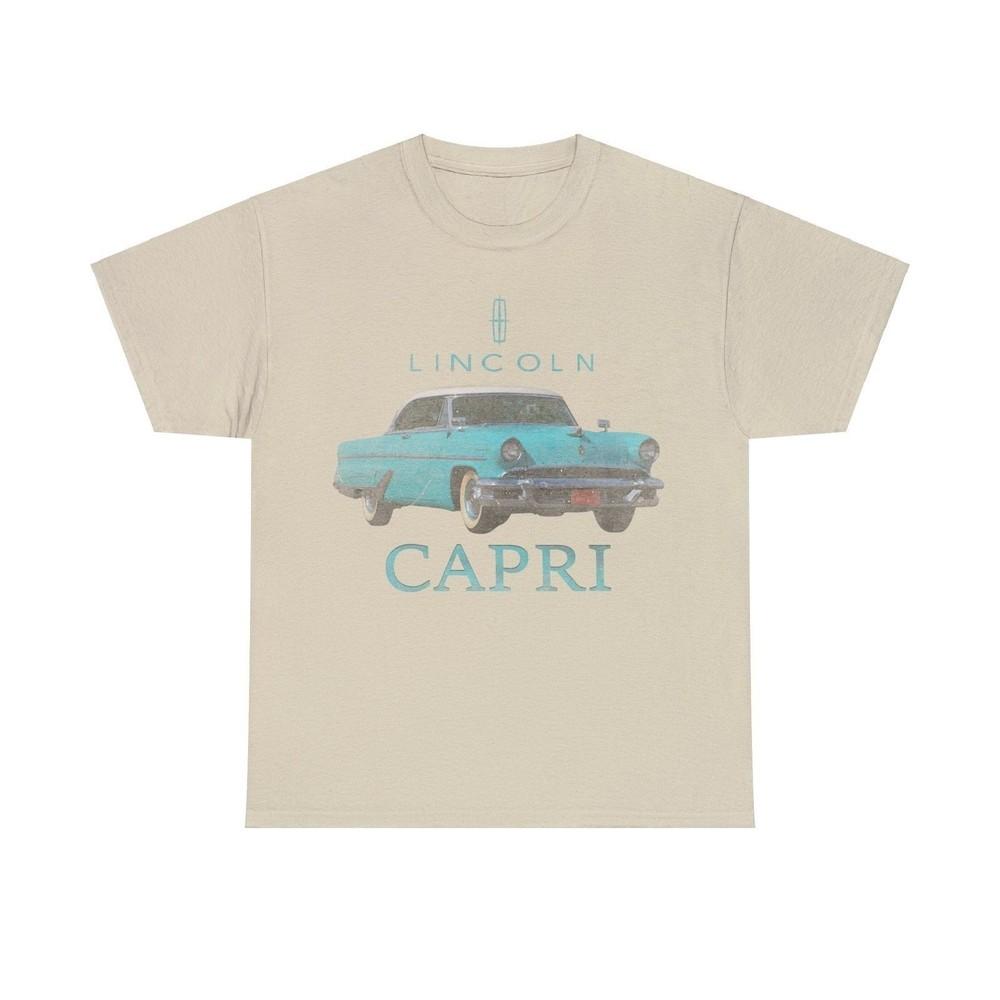 

Lincoln Capri Nostalgic Car T-shirt XL