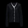 Women's Color Block V-Neck Knit Cardigan