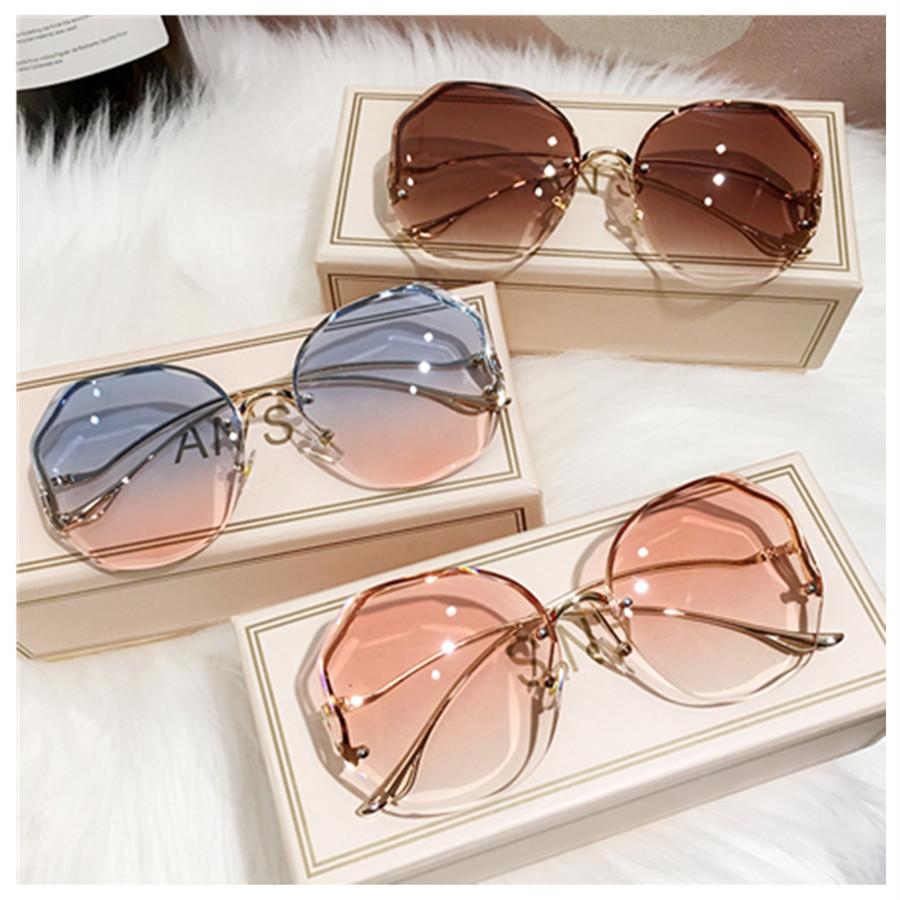 

3 шт. модные градиентные солнцезащитные очки женские фирменный дизайн винтажные пилотные ретро оттенки режущие линзы градиентные солнцезащитные очки женские UV400 Vintage