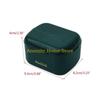 F26C Denture Bath Box Case Dental False Teeth Storage Box with Hanging-Net Container Braces Denture Teeth Care Tool