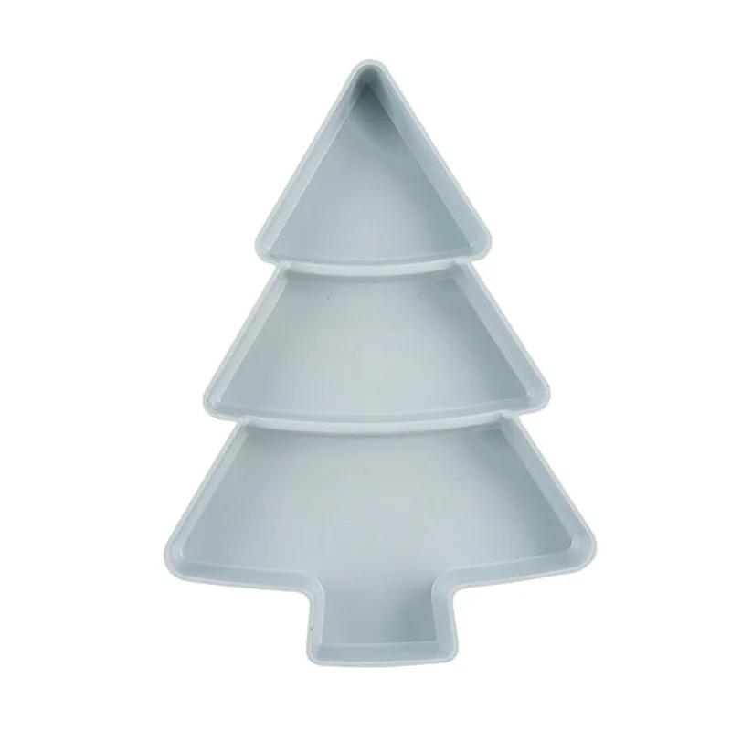 

Christmas Tree Shaped Living Room Candy Snacks Nuts Snack Tray Home Kitchen Supplies Breakfast Plate Tray Tableware