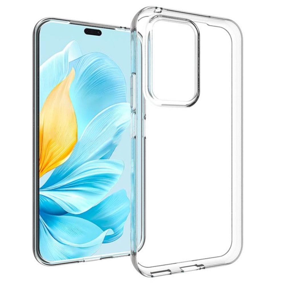 For Honor 200 Lite Cell Phone Case Ultra Thin Transparent TPU Back Cover with Big Lens Hole
