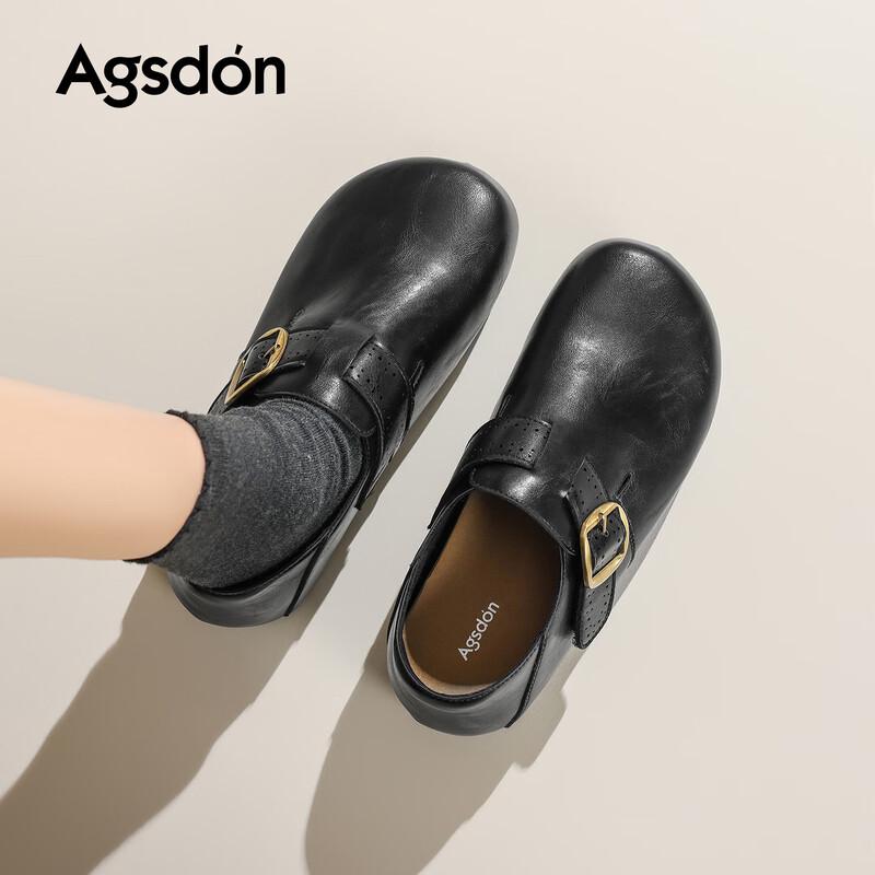 Agsdon Women s Retro Platform Birkenstock Style Shoes 36