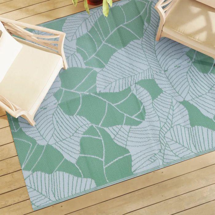 Tapis d'extérieur - vidaXL - 190x290 cm - Vert - Synthétique - Moderne