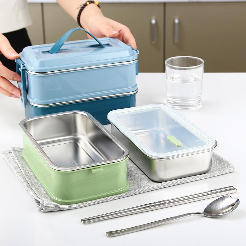Happy Kitchen He Li 304 Stainless Steel Insulated Lunch Box