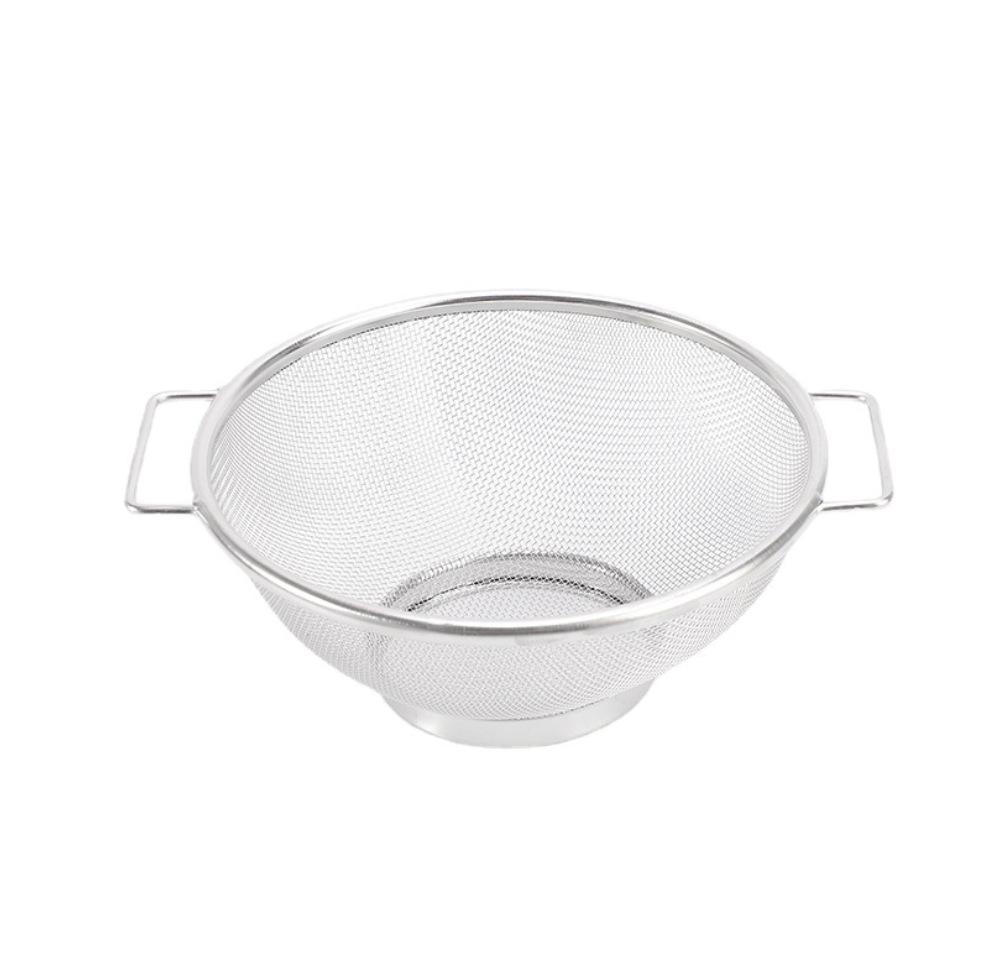 

Kitchen Colander Draining Basket for Washing Vegetables and Fruits Kitchen Rice Washing Basket Household Utensils 18cm