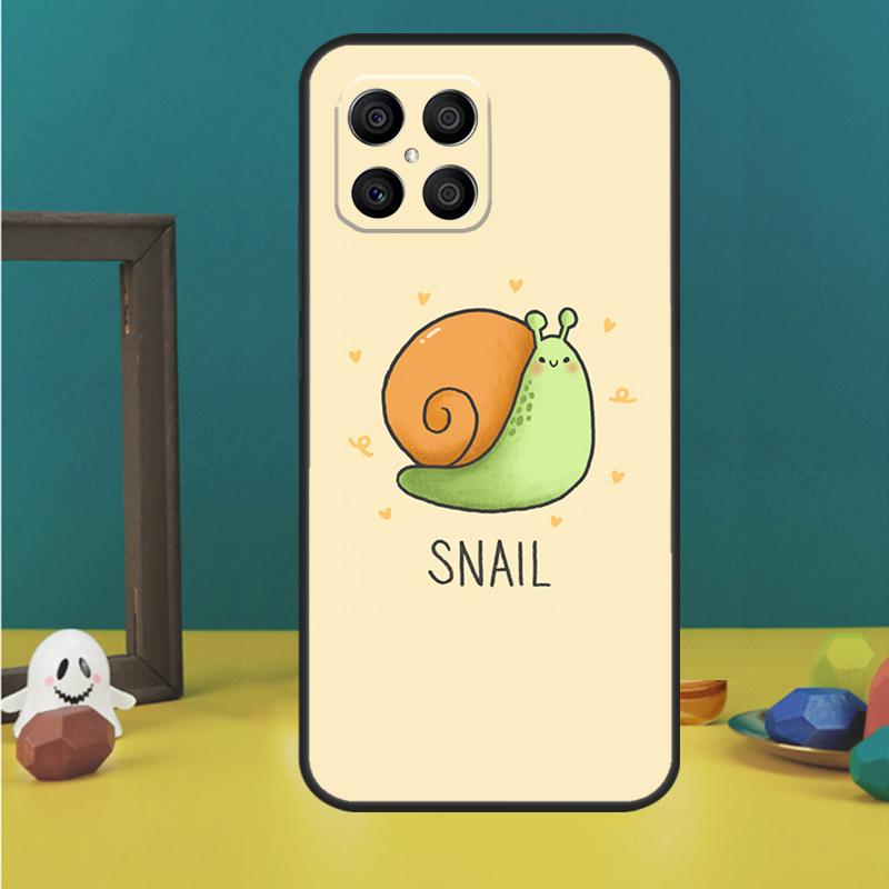Мультяшный Чехол-Улитка Для Honor X9c X8a X8b X9b X9a X8 X9 50 70 90 Lite Honor 200 Pro Magic 5 6 7 Lire Чехол Honor X9 4G
