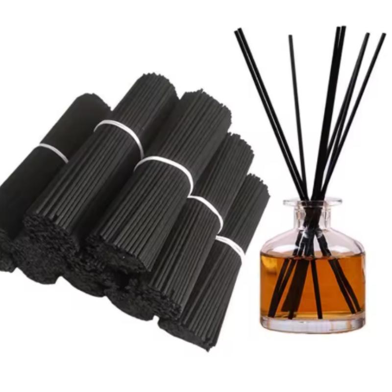 10/30/50pcs mix Reed Diffuser Rattan Stick Black Volatile Synthetic Fiber Sticks Aroma Fragrance for Home Fragrance