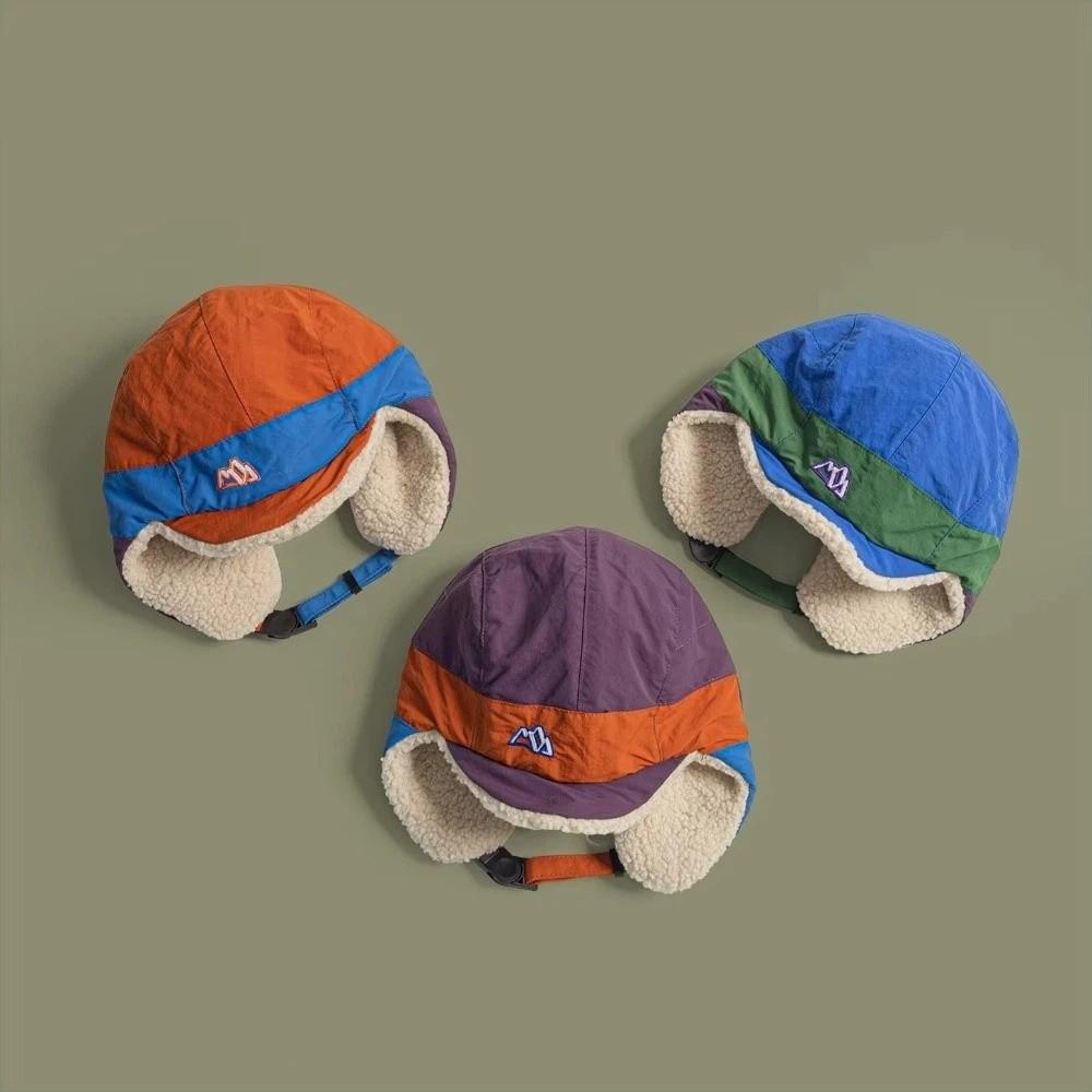 Thickened Fluffy Earmuffs Autumn Winter Skiing Pilot Hat Korean Lei Feng Hat  For Women Men