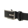 Daks Black Check Buckle Leather Automatic Belt Dbbe9f761bk