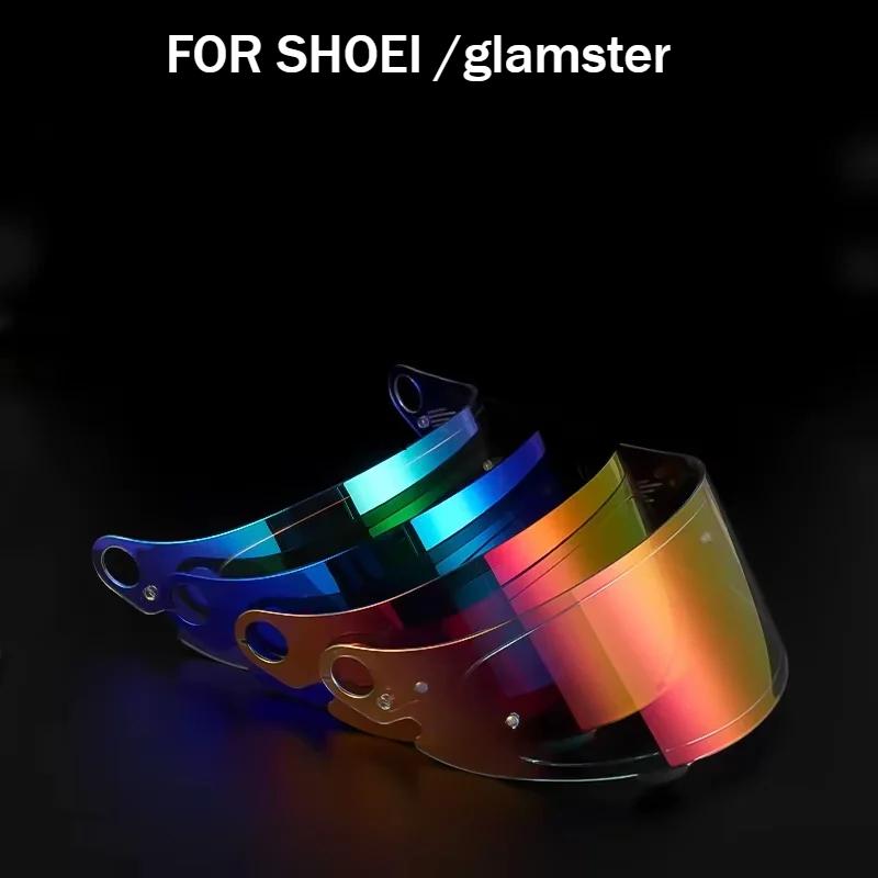Helmet Visor for SHOEI Glamster Full Face Motorcycle Lens UV Protection Waterproof Shield Capacete Moto AccesoriosSpeed Sensors 6