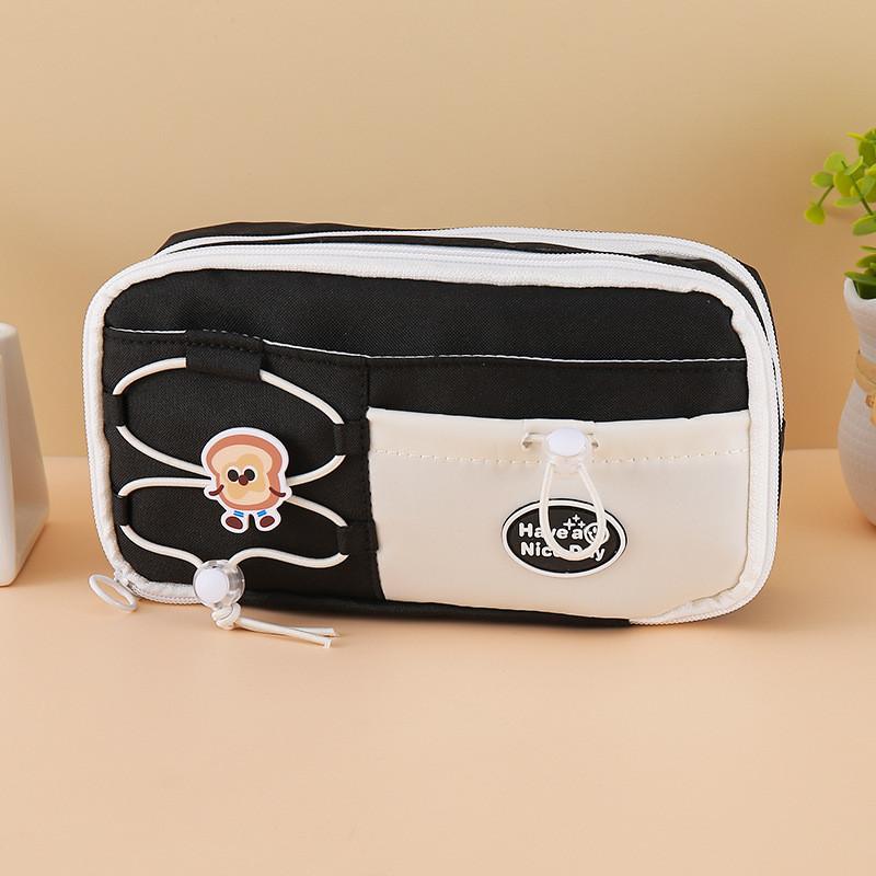Girls Pencil Bag With Spacious Design And Polyester Construction For Elementary Students