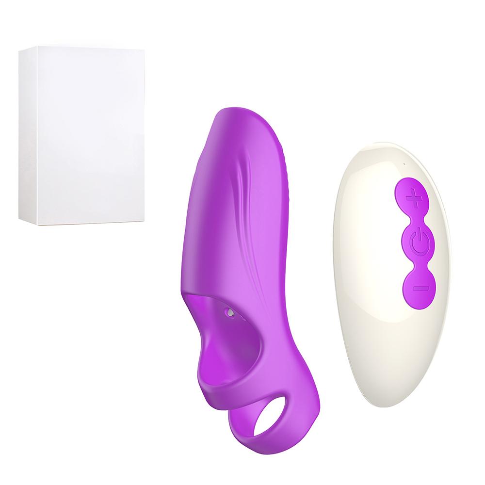 9 Frequency Wireless Remote Control Finger Cots Vibrator Men And Women Finger Sets Bullet Clit Vibrators Sex Toys For Women