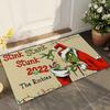 Grinch Christmas Doormat Non-Slip Floor Mat Entryway Hallway Living Room Holiday Decor Square Washable Rug