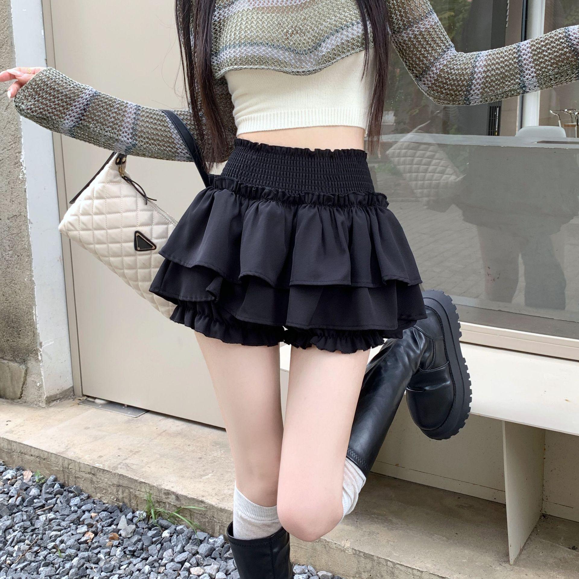 

Женская балетная юбка большого размера А-силуэта: Высокая талия, облегающий крой, пышный дизайн для весны/лета XS