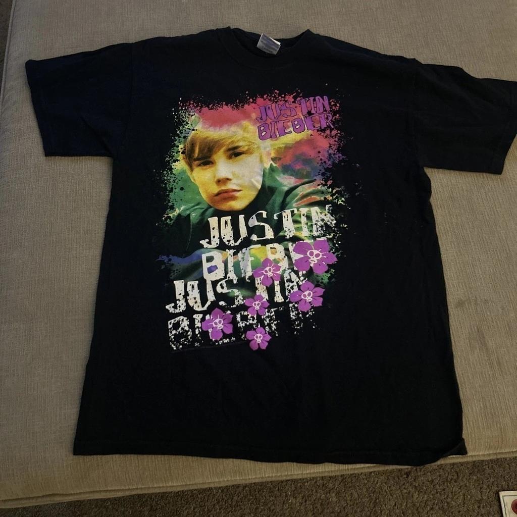 Vintage Justin B 2010 My World Tour S to 5XL Tee Shirt SG479