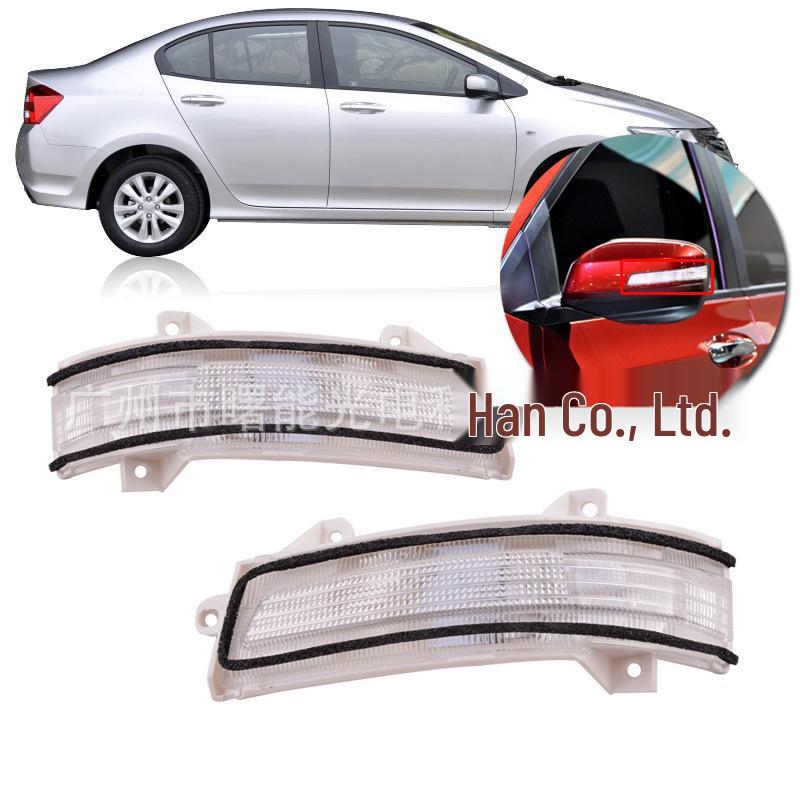 

Honda Crider, Fengfan, Civic, Jade Rearview Mirror Light Cover Set (Left & Right) - Turn Signal Reflectors Right Side Mirror