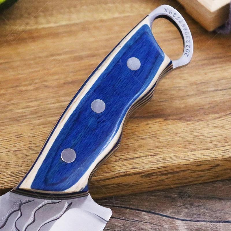 Professional Kitchen Meat Cleaver Knives Hand Forged Butcher Utility Knives Stainless Steel Boning Knife Chef Slicing Fruit