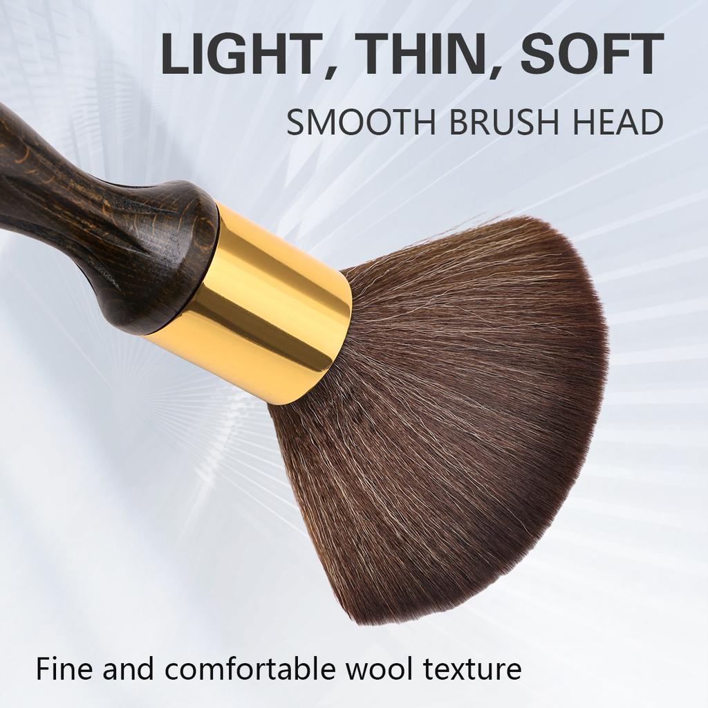 Professional Hairdressing Cleaning Brush Soft Neck Face Duster Combs Salon Hairbrush Beard Brushes Barbershop Tools Accessories