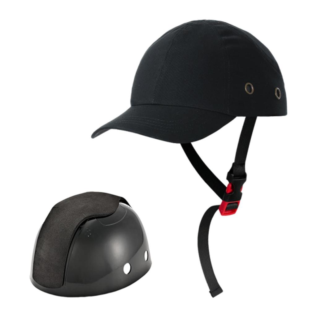 Baseball Hat Adjustable Lightweight Shock Absorption Headgear Sun Visor Hat for