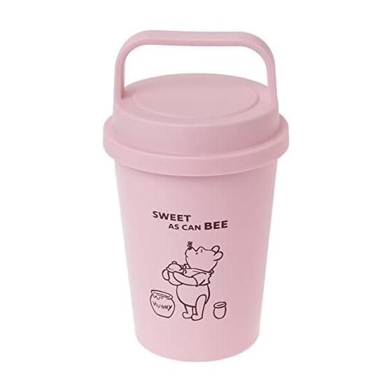 maebata Disney Winnie the Pooh Stainless Steel Tumbler with Handle Pink 350ml D-WP33 52820