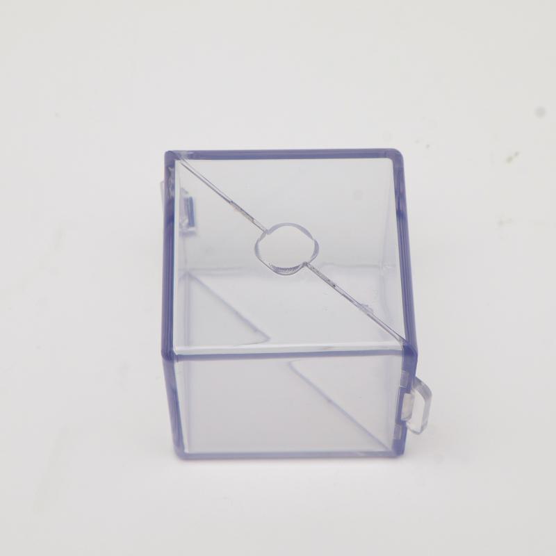 Mini Cube Triangle Fruit Shaping Mold Reusable Transparent Plastic Strawberry Tomato Growing Styling Tool Garden Diy