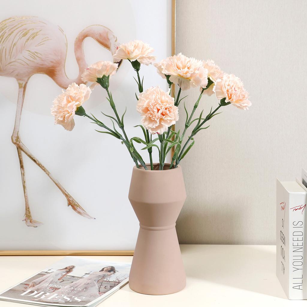 Hand Moisturizing Carnation Simulation Flowers Home Living Room Decorative Ornaments Fake Flowers