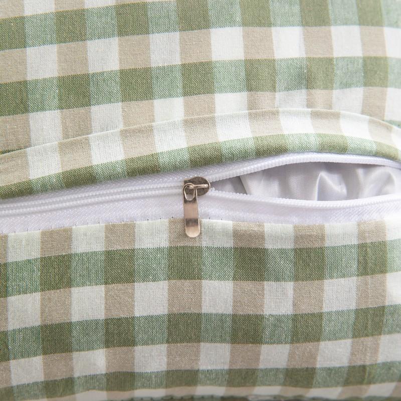 Buckwheat Hull Pillow Neck Support Single Size Cotton Cover Washable Ergonomic Sleeping Adults Students