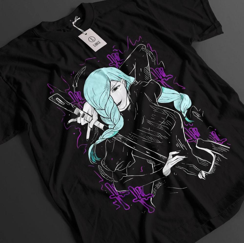 Jujutsu Kaisen Shirt Mei Mei TShirt Sukuna Gojo Toji Top JJK Anime Unisex Tee S