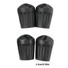 4pack Moon Chair Leg Protectors Waterproofed Folded Utility Stool Covers for Garden Furniture and Patio Chairs
