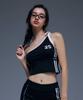 Empebeu Tin Shot 25 Single Strap Top Black