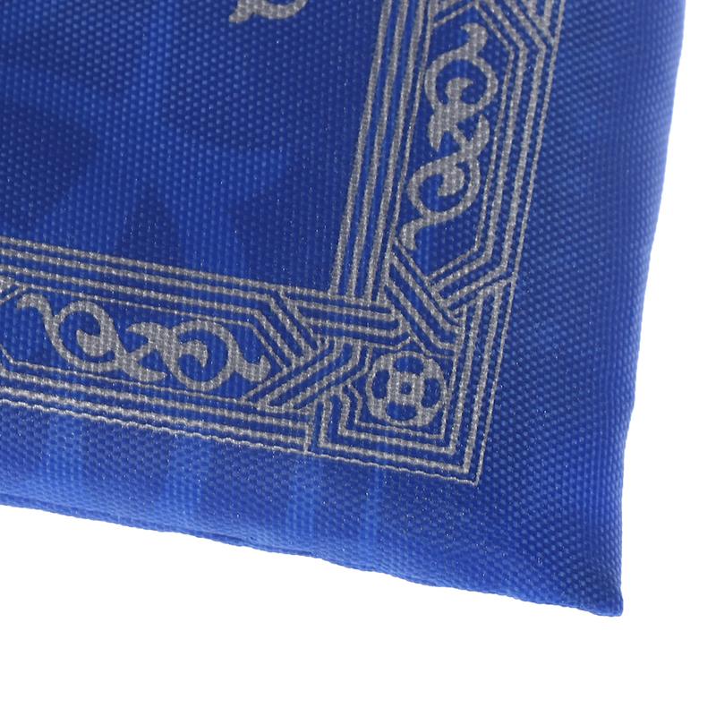Muslim Prayer Rug Portable Braided Mat With Compass In Pouch Travel Mat 100*60Cm