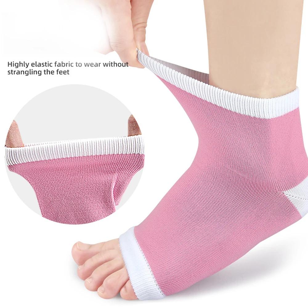 Arch Support Sleeves Gel Pads, Plantar Fasciitis Heel Spurs Foot Care Flat Feet Relieve Pain Sleeve Socks Orthotic for Men Women