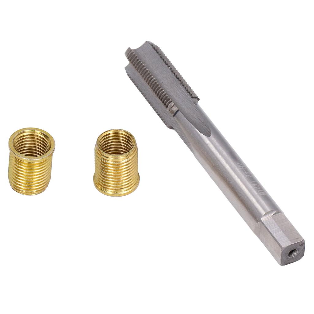 ZK20 Spark Plug Thread Hole Repair Tools Metal M12x1.25 Inserts M14x1.25 Tap 14mm Rethreaded Kit