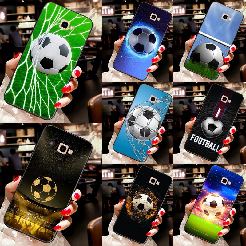 Custodia per Pallone da Calcio per Samsung Galaxy J3 J5 J7 J1 2016 A3 A5 2017 J4 J6 J8 A7 A9 A6 A8 Plus 2018 Cover