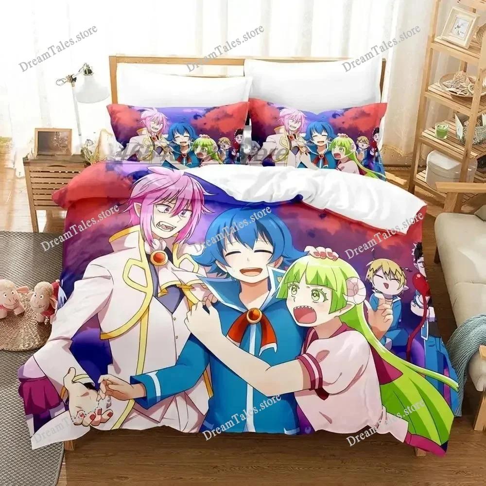 Welcome To Demon School! Iruma-kun Bedding Set Single Twin Full Queen King Size Bed Set Adult Kid Bedroom Home Duvet Cover Sets7