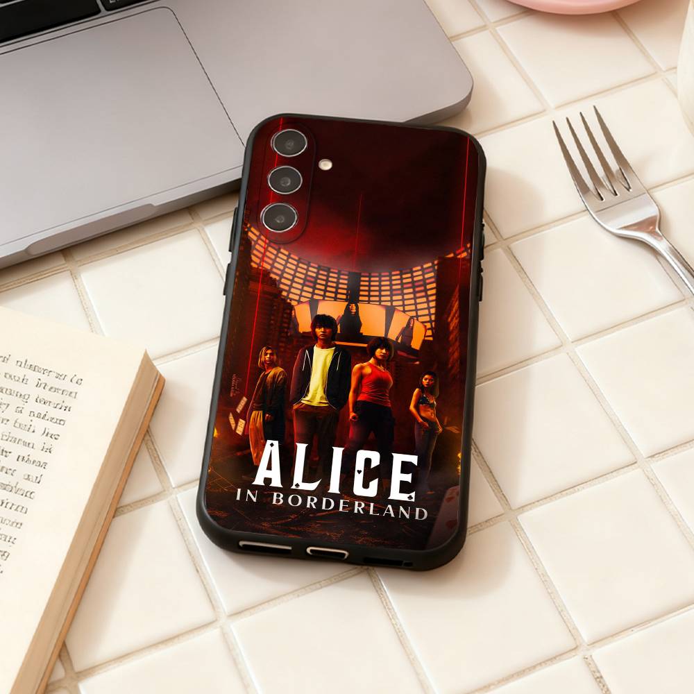 

Hot TV Alice In Borderland phone Case For Samsung Galaxy A73,A72,A71,A70,A53,A52,A51,Others Soft Black Shell Samsung a42 5g