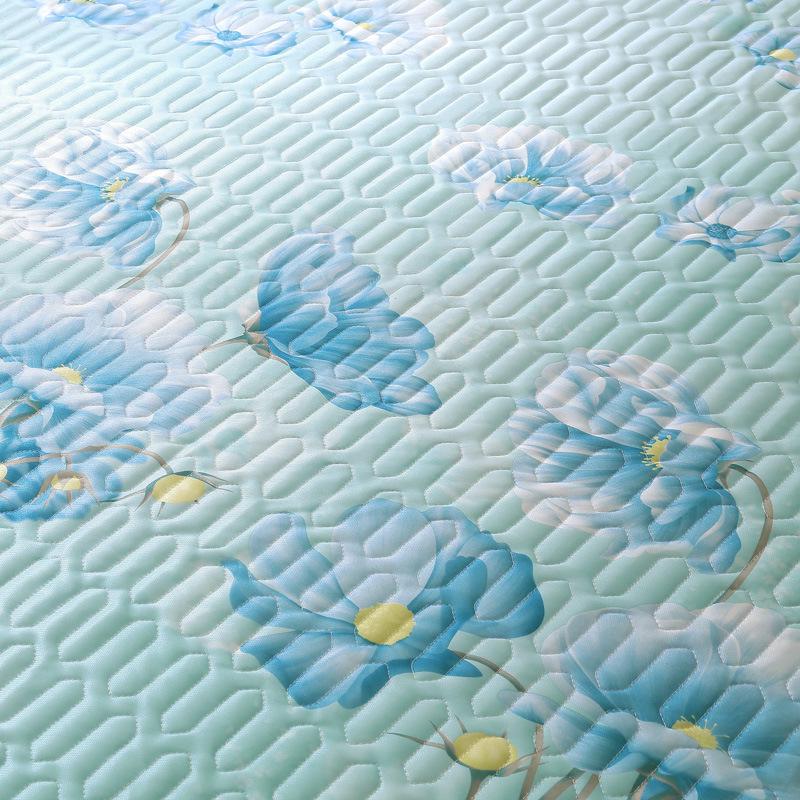 2026 Washable Ice Silk Latex Cool Mat Set - Three-Piece for Student Dorm Single Bed, Summer Softness for Air Conditioning.