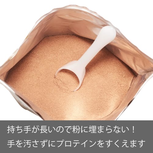 Protein Measuring Spoon, Long and Narrow, Won't Get Buried or Spilled, Lightweight and Sturdy, Made In Japan, Dishwasher Safe, 30cc (30ml Water, 30g)