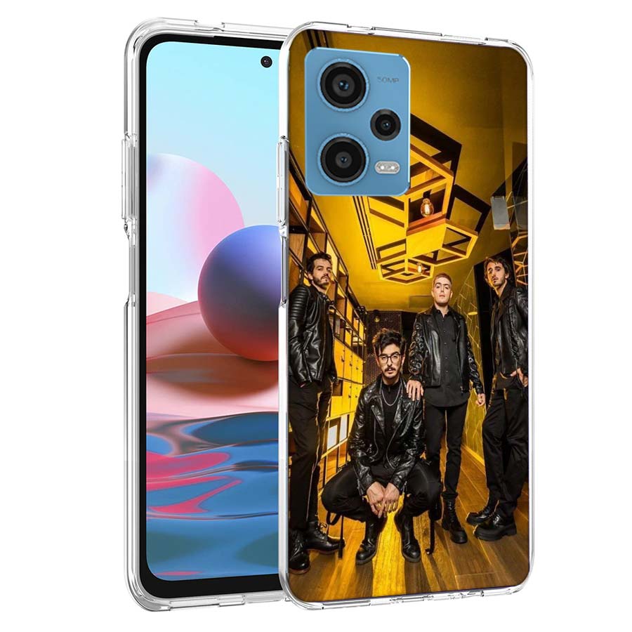 M-Morat Band Phone Case For Redmi Note 13 12 14 15 Pro Plus 13R 11 11T 11E 11S 10 Pro 10S 9 9S Cover Cell Clear TPU Capa Cases S