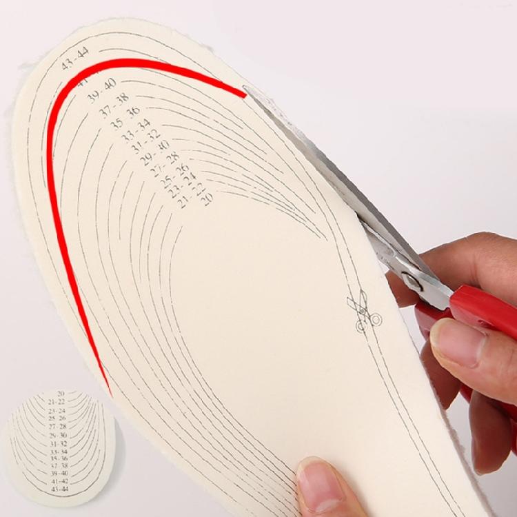 Cold Weather Insoles With Lambswool Like Padding And Latex Support Cuttable Warm Winter Shoe Insoles For Kid Men Women