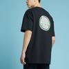 Men's Converse Logo Printing Round Neck Short Sleeve Black 10022786-A02
